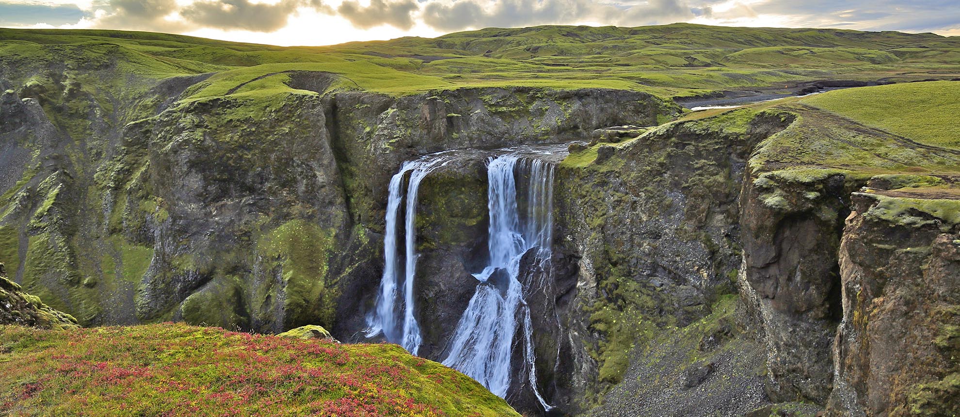 The window for visiting Fagrifoss is limited to the summer months when F-road F206 is open.