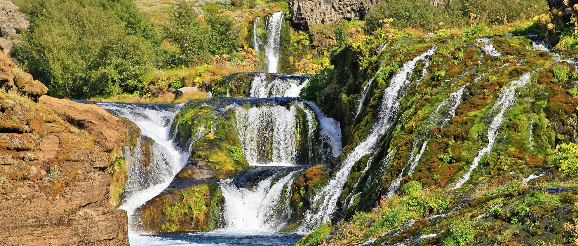 A visit to Gjáin is a journey into a fairytale landscape