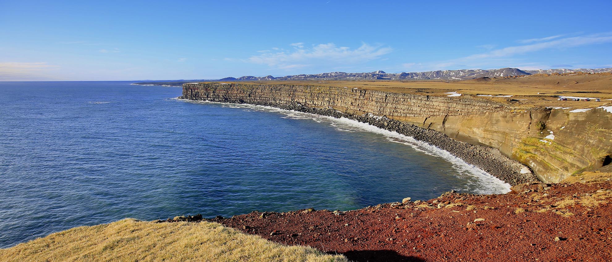 Krysuvíkurbjarg Cliffs on the Reykjanes Peninsula