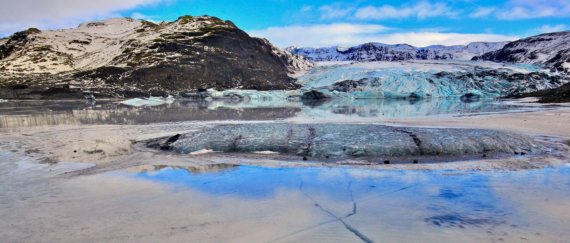 Guide to Solheimajokull Glacier by Iceland Car Rental