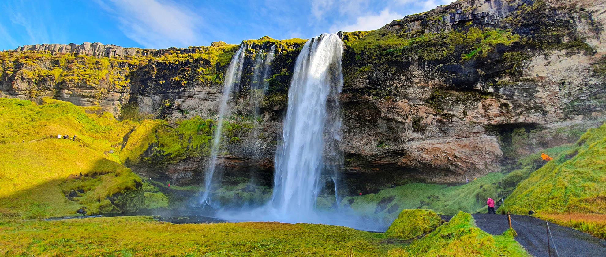 Seljalandsfoss Waterfall is The One You Can Walk Behind