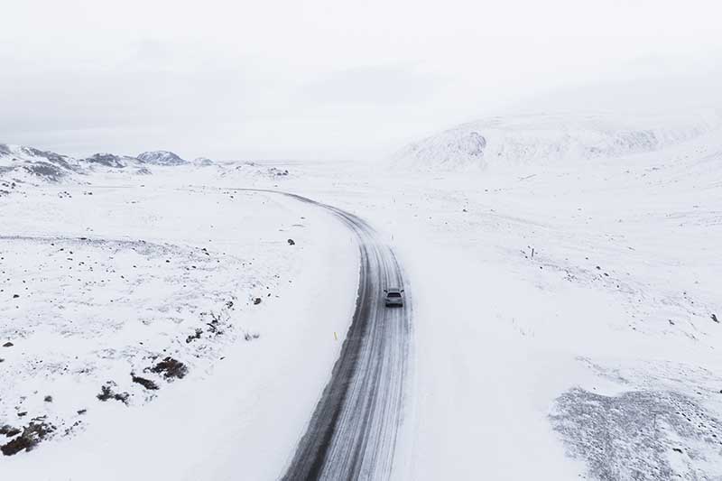 Driving in Iceland during December is an adventure