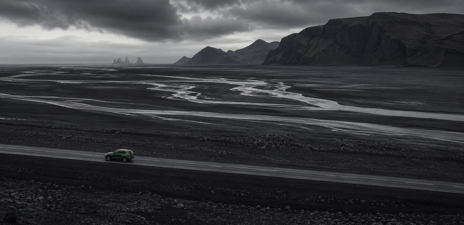 Driving Iceland Ring Road Number One