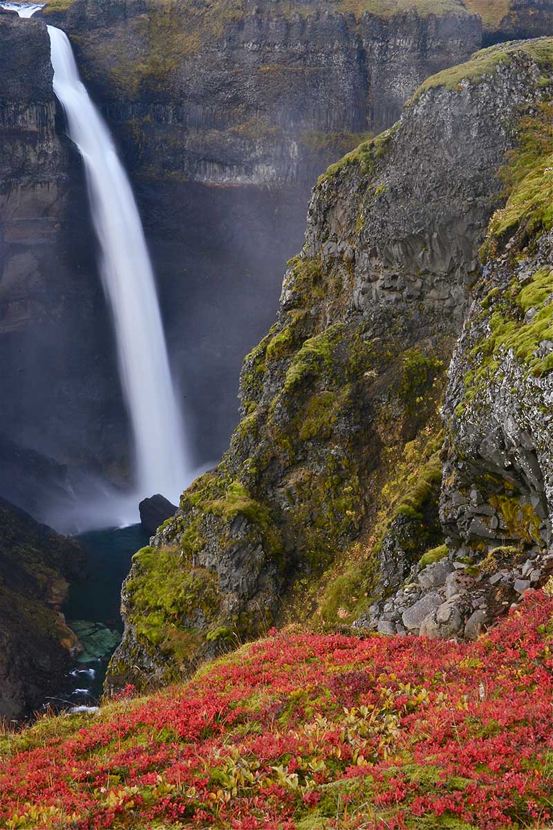 Haifoss Iceland’s Tallest Waterfall