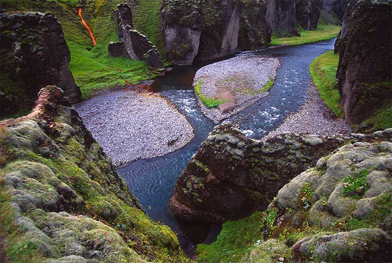 Fjadrargljufur canyon