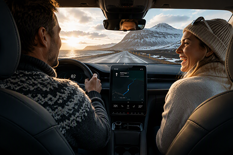 Additional driver option for car rental in iceland