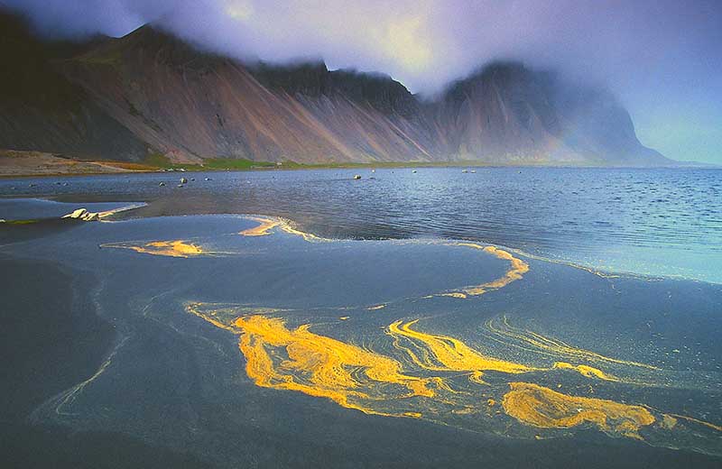 Stokksnes beach