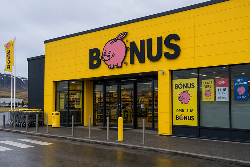 Grocery store opening hours in Iceland