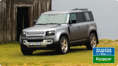Land Rover Defender rental in Iceland by Europcar - Holdur