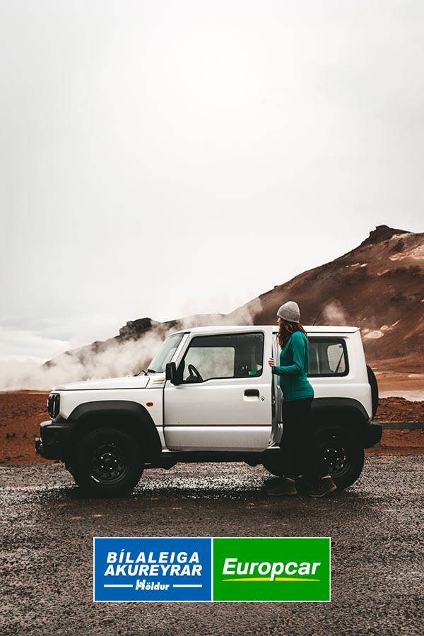 Suzuki Jimny 4x4 small SUV rental in Iceland