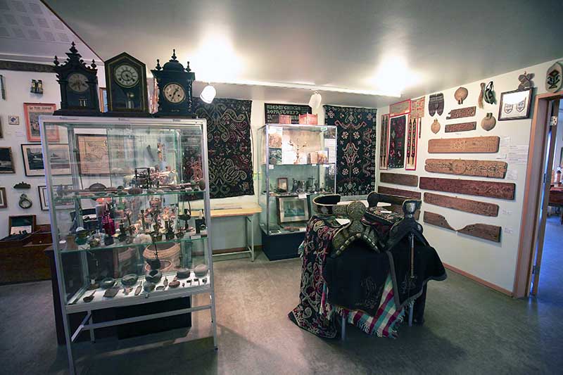 Inside Skógar Museum