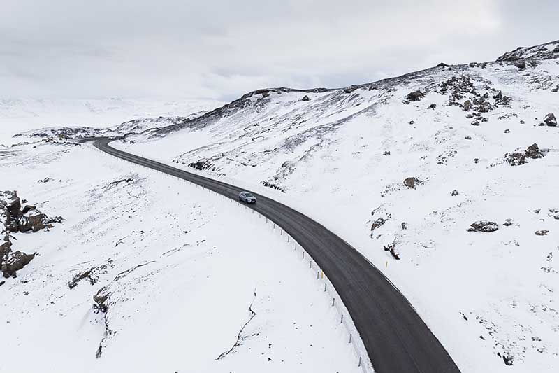 Iceland Winter Road Conditions