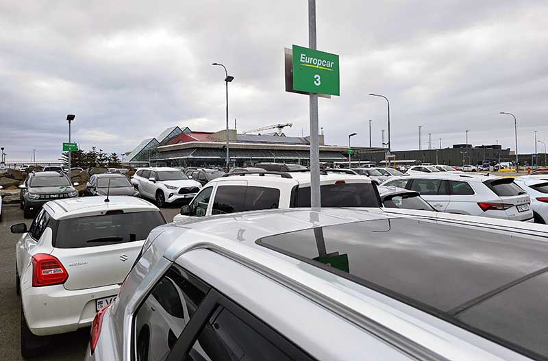 Holdur Europcar Keflavik Iceland Car Park