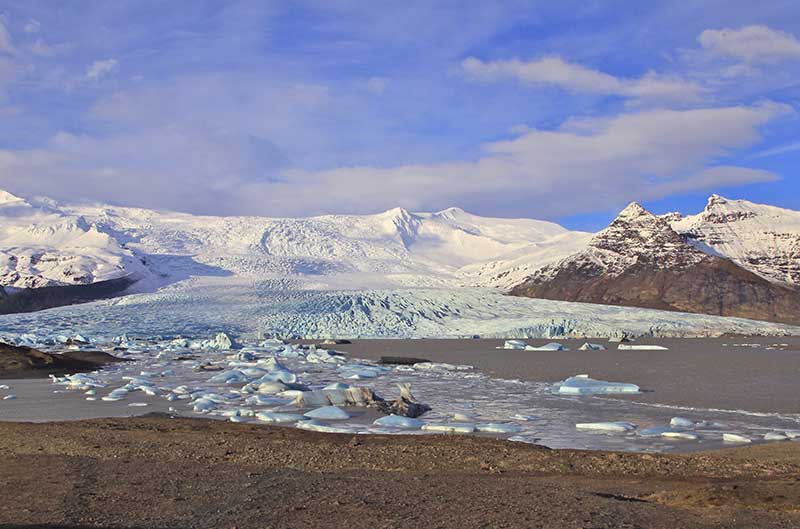 Stunning View at Fjallsárlón Glacier Lagoon
