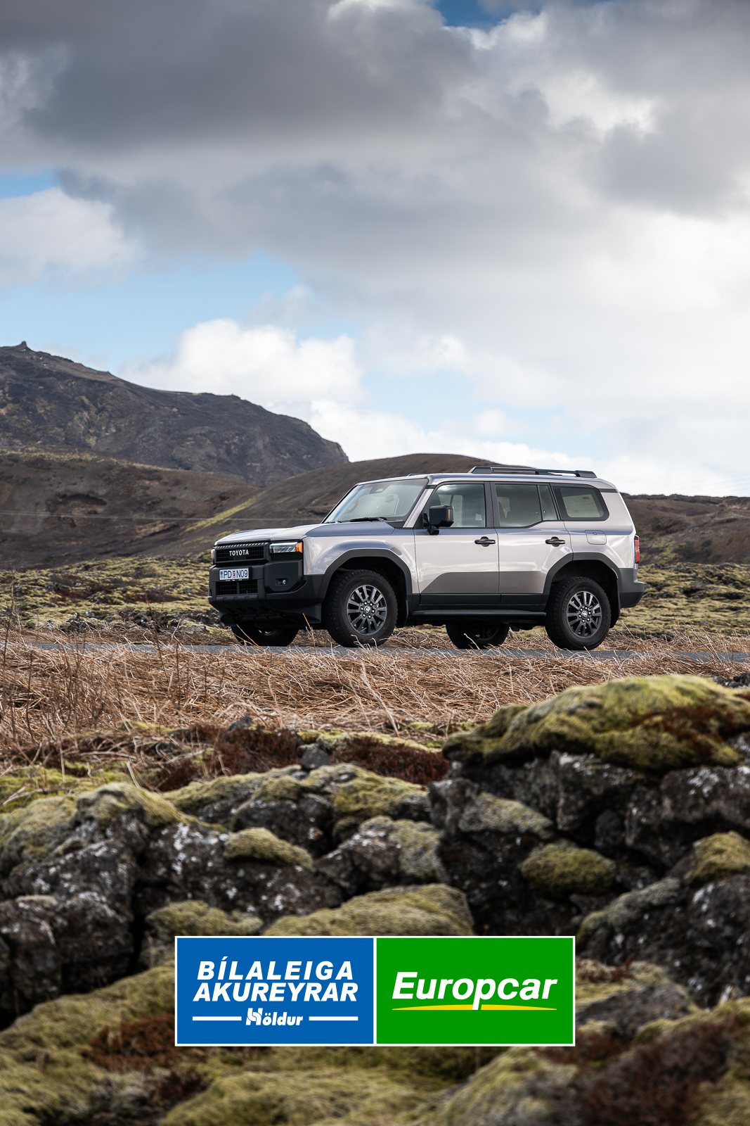 The Toyota Landcruiser 250 at Holdur car rental