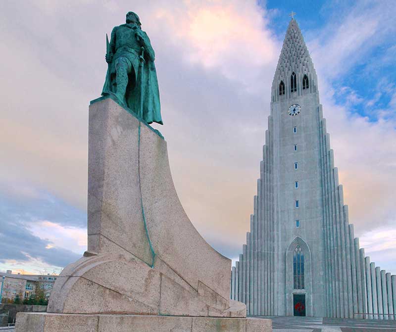 Hallgrimskirkja is famous Architectural Icon in Reykjavík
