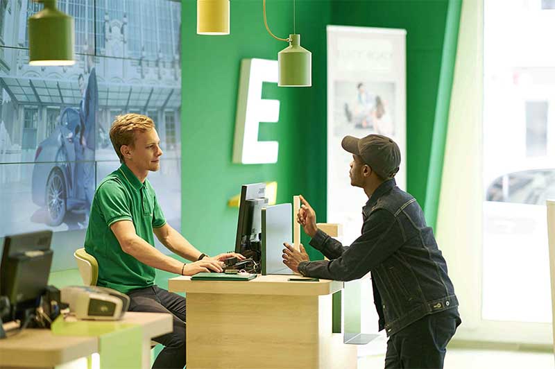 Europcar Car Rental Service around Iceland