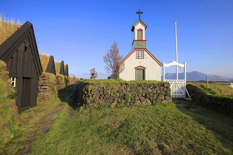 Keldur features some of the oldest surviving turf buildings in Iceland