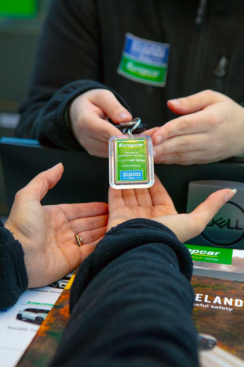 Holdur Car Rental Keflavik Airport Desk