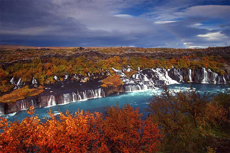 Barnafoss in Borgarfjordur