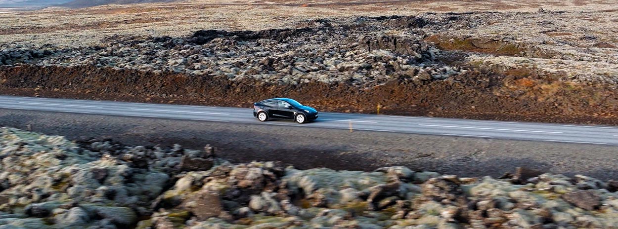 Tesla EV Rental Iceland