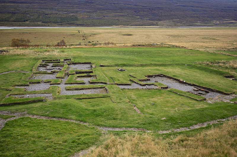 Skriduklaustur Monastery Ruins