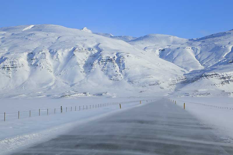 Iceland South Coast Winter Drive