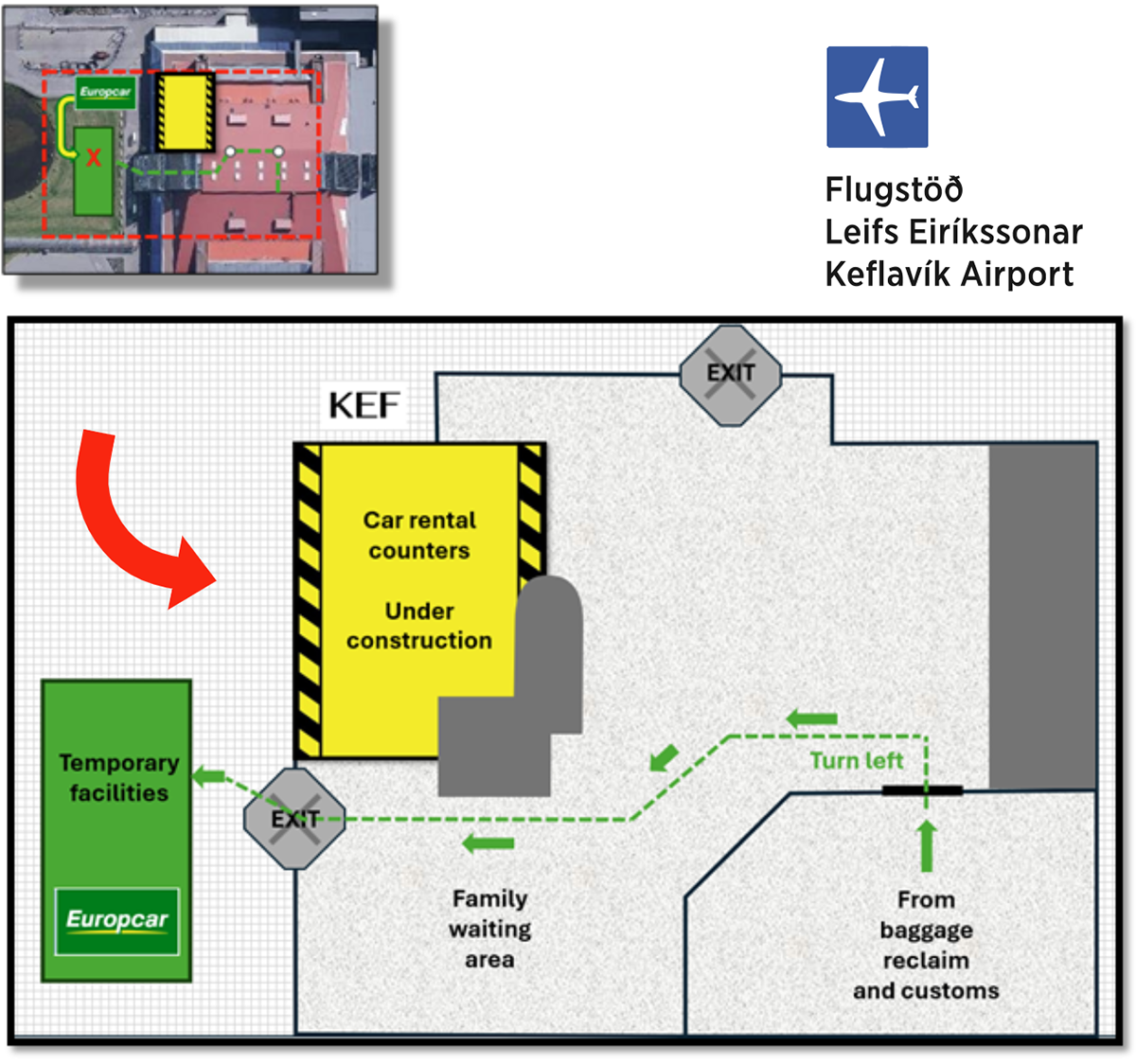 Construction Work at Keflavík Airport
