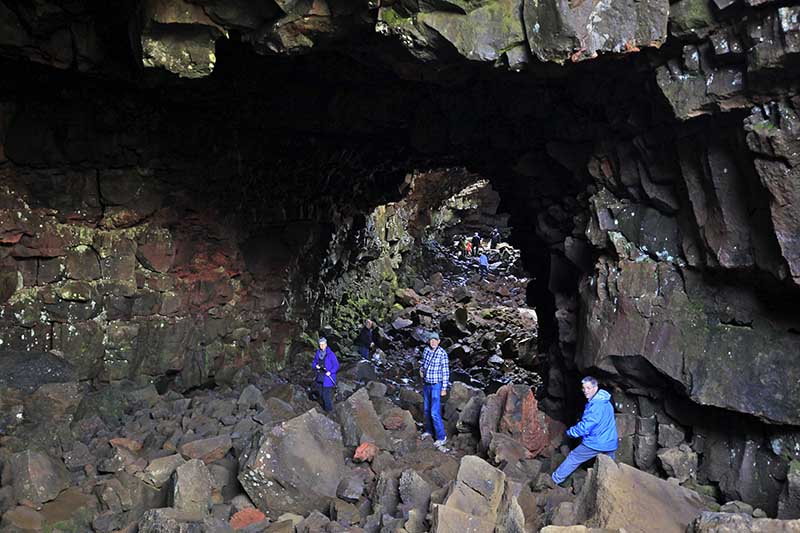 Raufholshellir Cave