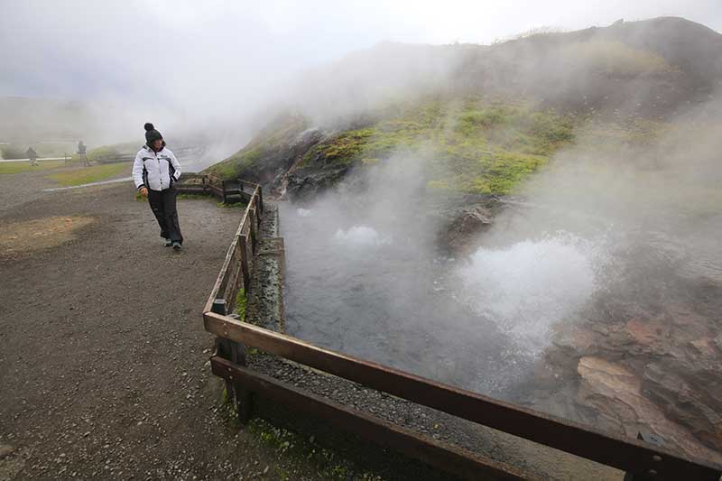 Europe’s Most Powerful Hot Spring Deildartunguhver