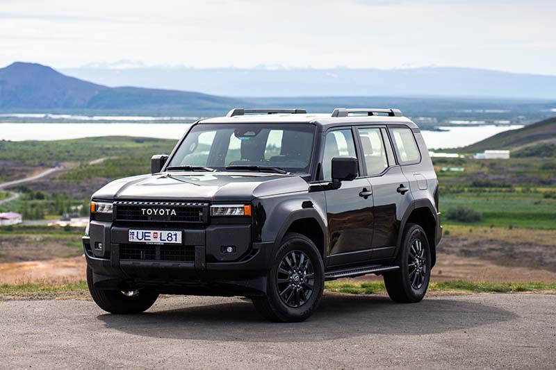 4x4 SUV for rent at Europcar in Iceland Keflavik airport