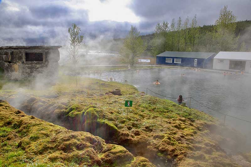The Secret lagoon has natural charm to it