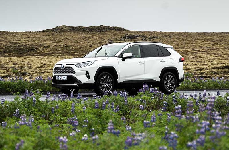 Toyota Rav 4 from Europcar in Iceland