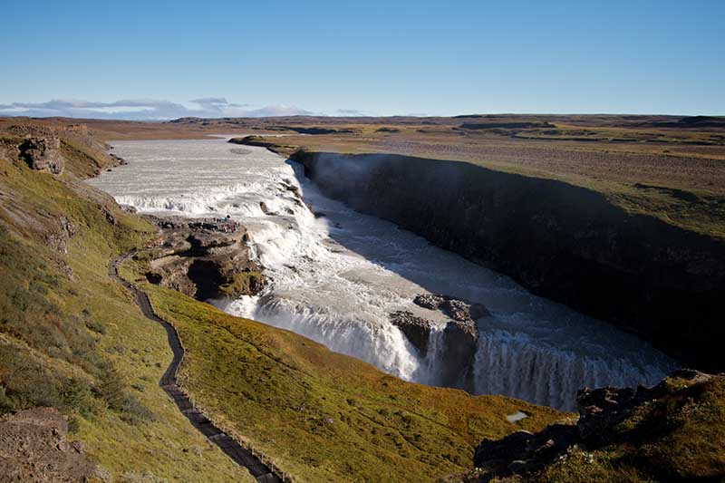 Gullfoss Waterfall