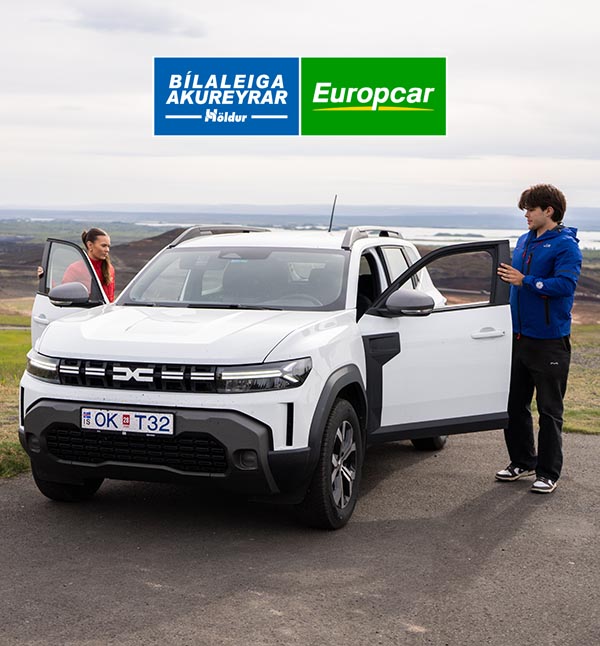 Dacia Duster 4x4 SUV rental car in Iceland