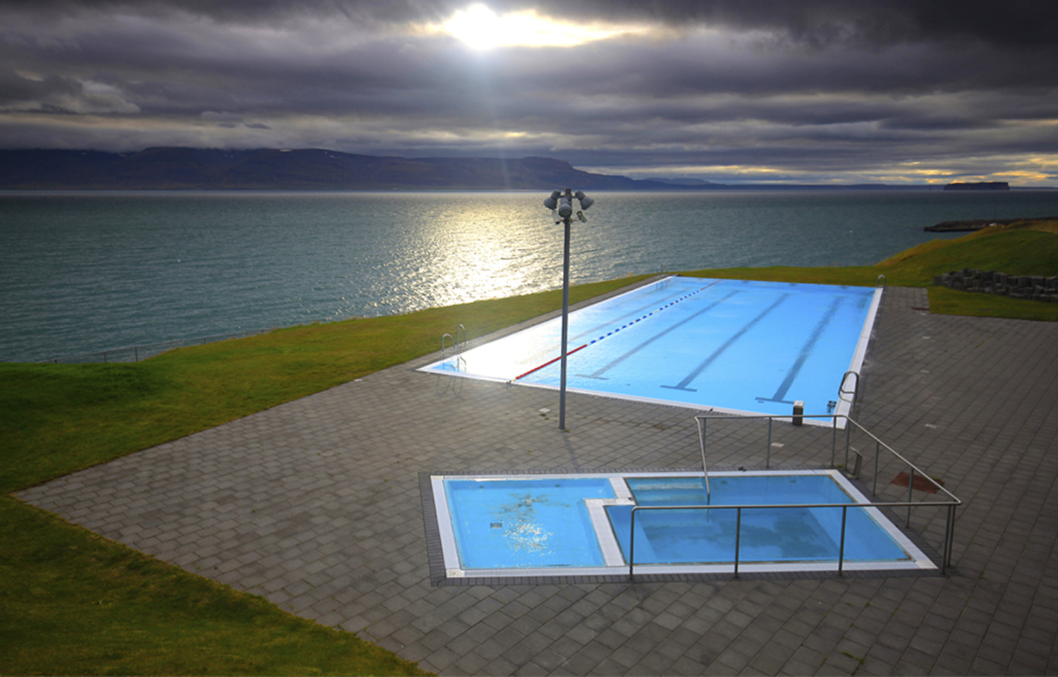 Swimming pool in Iceland