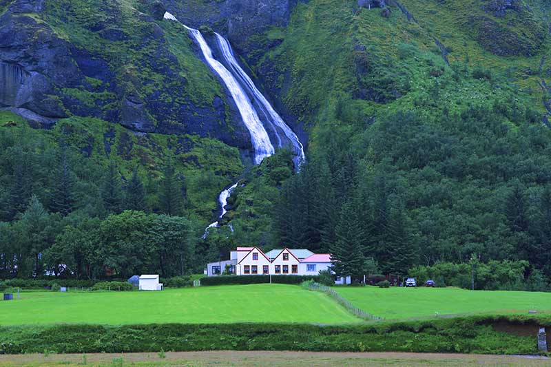 Systrafoss waterfall