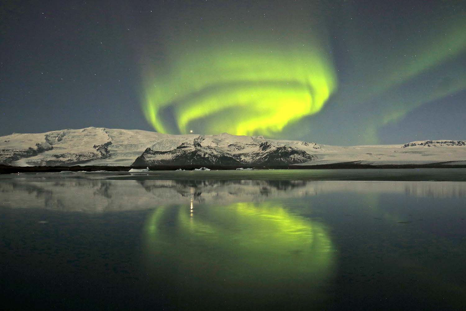Aurora Borealis over Iceland