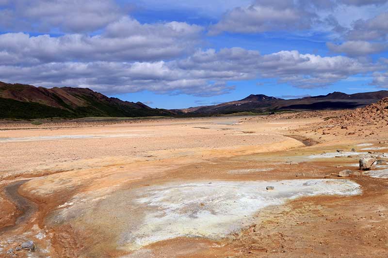 Driving yourself offers the best way to experience Námaskarð