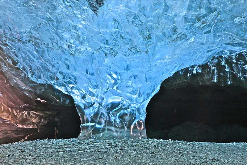 Iceland ice caves