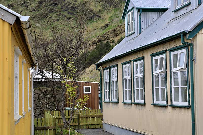 Old houses in Vik