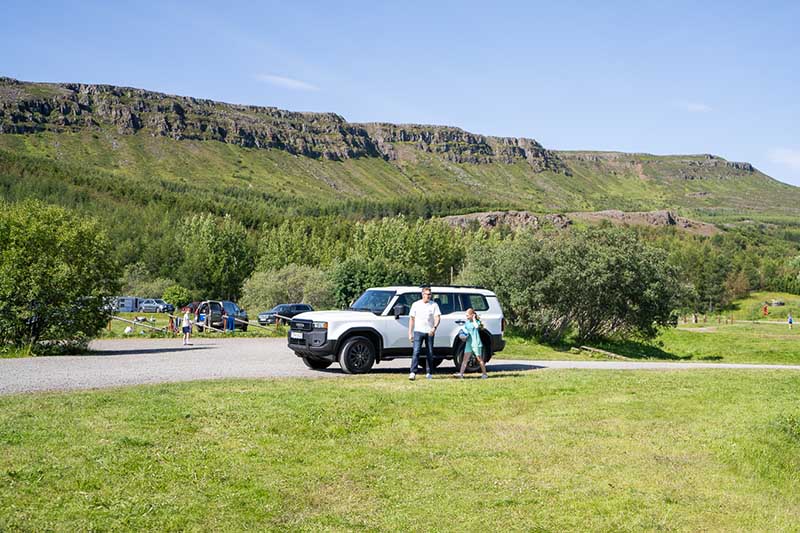 Toyota Landcruiser 250 4x4 SUV from Holdur Car Rental in Iceland