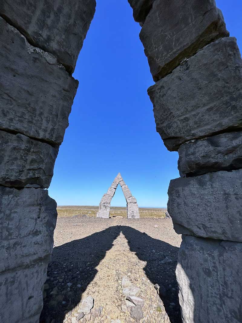 The Arctic Henge in North East Iceland