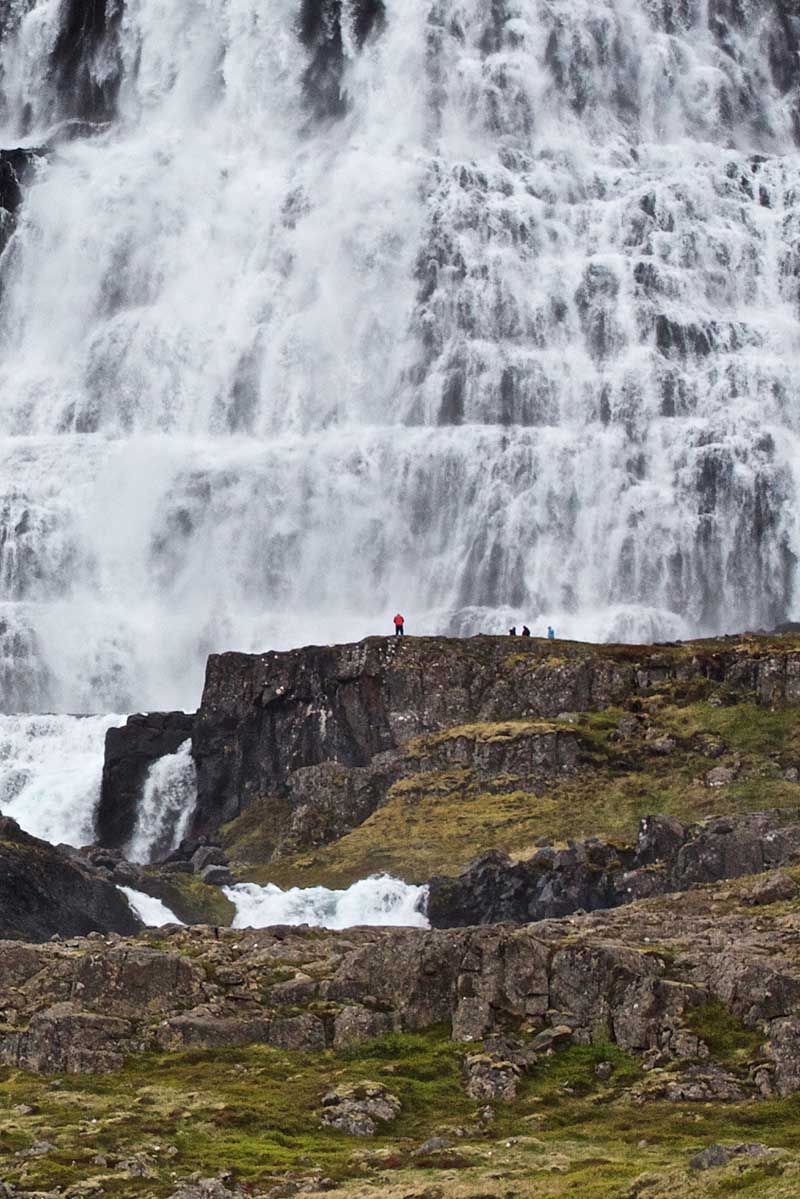 The mighty Dynjandi waterfall is the jewel of the Westfjords