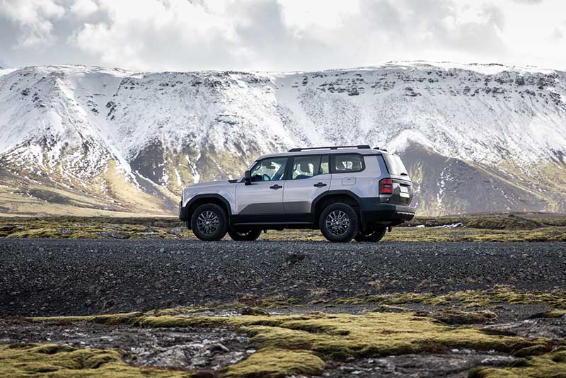 Toyota Landcruiser 250 4x4 SUV Iceland rental car