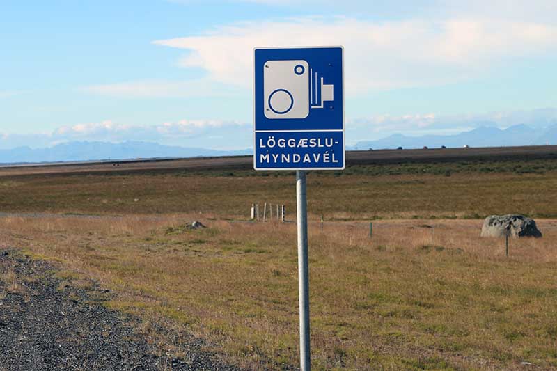Different Types of Iceland Speed Cameras