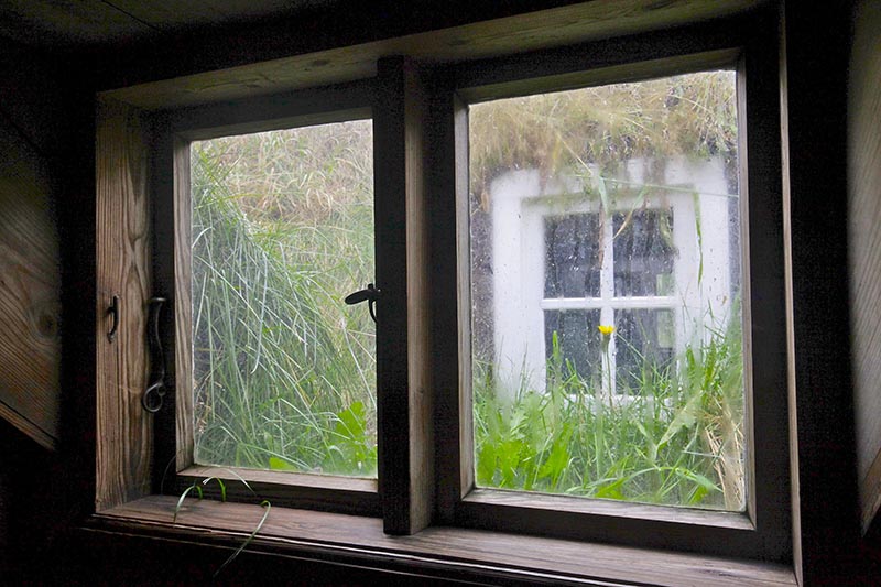 Glaumbaer Turf House in Iceland