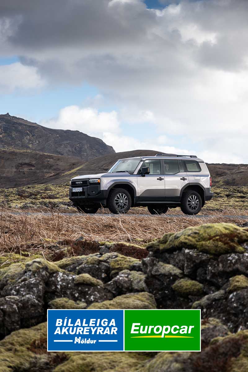4x4 SUV from Holdur Car Rental in Iceland