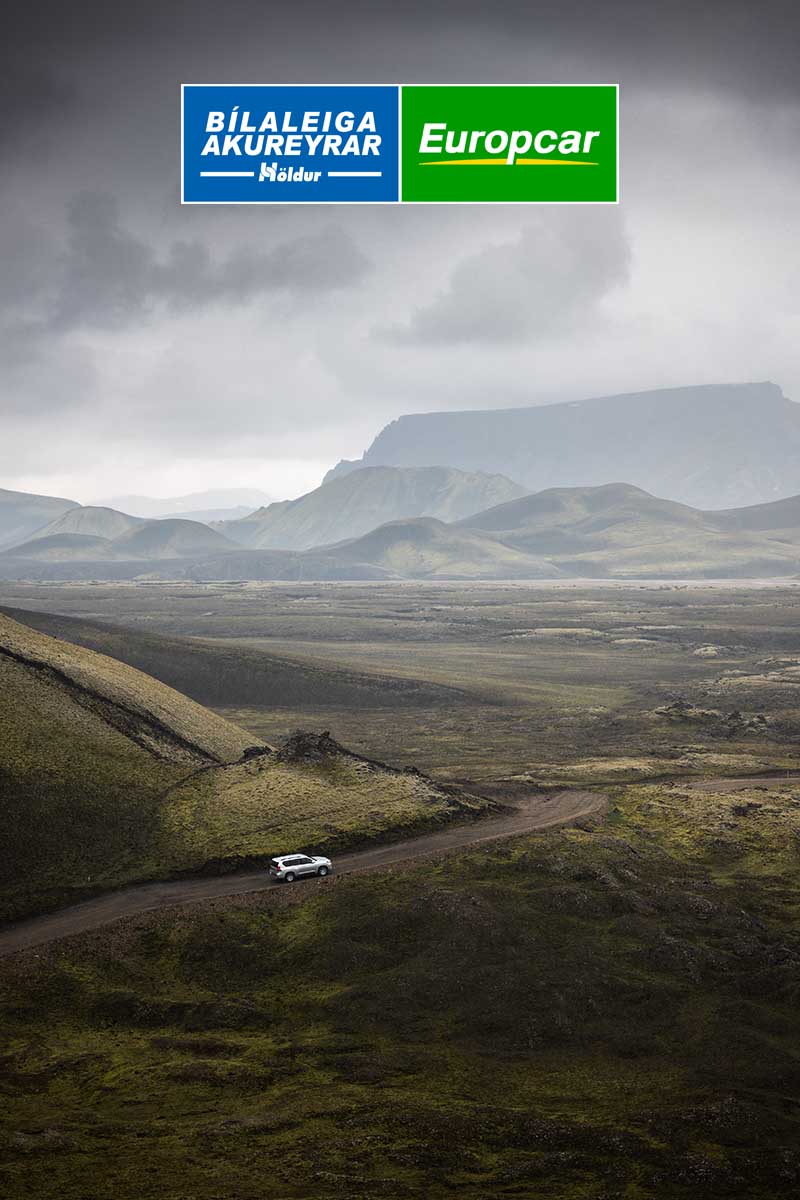 Iceland highland driving 4x4 suv
