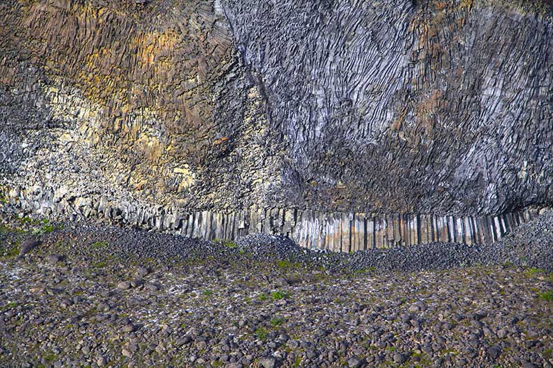 Hljodaklettar offer a truly surreal landscape